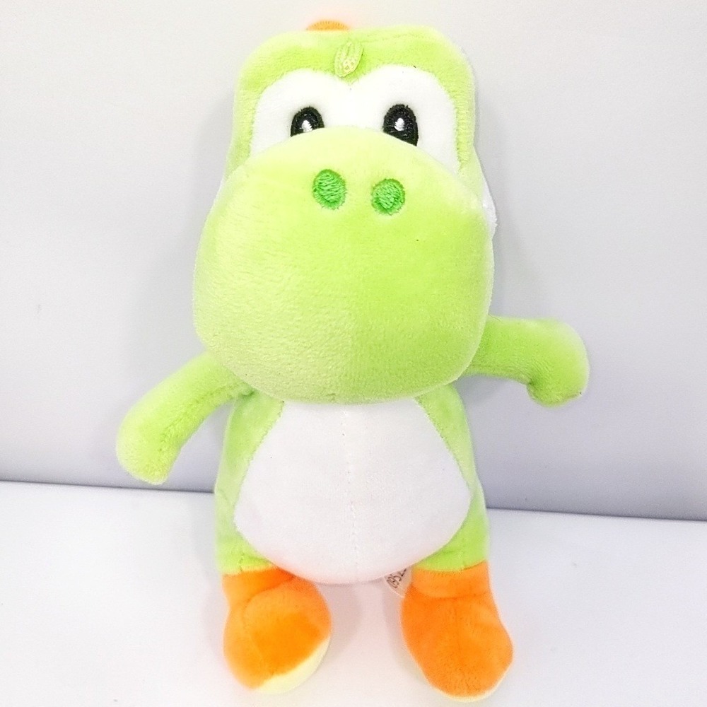 2023 Nintendo Yoshi Plush Super Mario Good Stuff Green Stuffed Animal Toy 8"